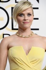 REESE WITHERSPOON at 74th Annual Golden Globe Awards in Beverly Hills 01/08/2017