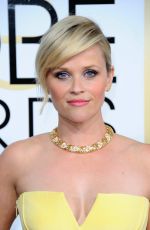 REESE WITHERSPOON at 74th Annual Golden Globe Awards in Beverly Hills 01/08/2017