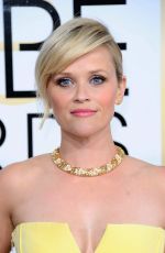 REESE WITHERSPOON at 74th Annual Golden Globe Awards in Beverly Hills 01/08/2017