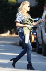 REESE WITHERSPOON in Jeans Out in Brentwood 01/28/2017