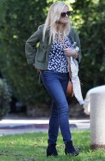 REESE WITHERSPOON in Jeans Out in Brentwood 01/28/2017