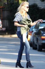 REESE WITHERSPOON in Jeans Out in Brentwood 01/28/2017