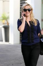 REESE WITHERSPOON Leaves Her Office in Beverly Hills 01/30/2017