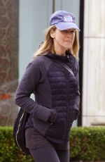 RENEE ZELLWEGER in Leggings Out in West Hollywood 01/12/2017