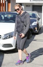 RENEE ZELLWEGER in Leggings Out in West Hollywood 01/17/2017