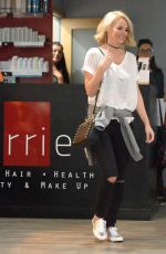RHIAN SUGDEN at a Spa in Manchester 01/19/2017