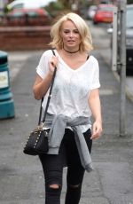 RHIAN SUGDEN at a Spa in Manchester 01/19/2017