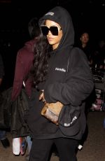 RIHANNA at LAX Airport in Los Angeles 12/16/2016