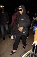 RIHANNA at LAX Airport in Los Angeles 12/16/2016