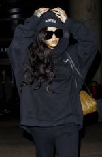 RIHANNA at LAX Airport in Los Angeles 12/16/2016