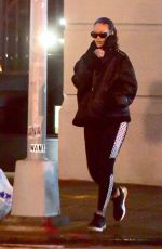 RIHANNA Heading to a Gym in New York 01/23/2017