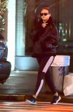 RIHANNA Heading to a Gym in New York 01/23/2017