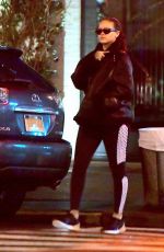 RIHANNA Heading to a Gym in New York 01/23/2017
