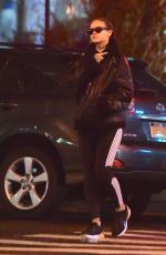 RIHANNA Heading to a Gym in New York 01/23/2017
