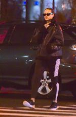 RIHANNA Heading to a Gym in New York 01/23/2017