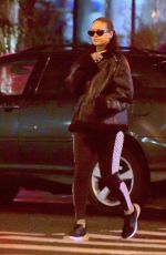 RIHANNA Heading to a Gym in New York 01/23/2017