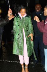 RIHANNA Night Out in New York 01/10/2017