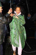 RIHANNA Night Out in New York 01/10/2017