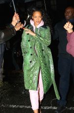 RIHANNA Night Out in New York 01/10/2017