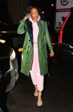 RIHANNA Night Out in New York 01/10/2017