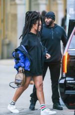 RIHANNA Out in New York 01/12/2017