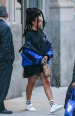 RIHANNA Out in New York 01/12/2017