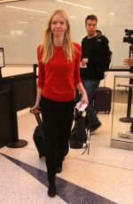 RIKI LINDHORNE at LAX Airport in Los Angeles 12/29/2016