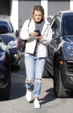 RILEY KEOUGH Leaves a Hair Salon in West Holywood 01/05/2017