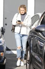 RILEY KEOUGH Leaves a Hair Salon in West Holywood 01/05/2017