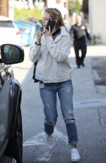 RILEY KEOUGH Leaves a Hair Salon in West Holywood 01/05/2017