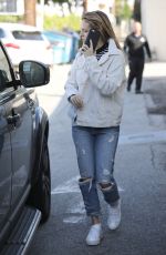 RILEY KEOUGH Leaves a Hair Salon in West Holywood 01/05/2017