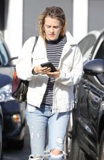 RILEY KEOUGH Leaves a Hair Salon in West Holywood 01/05/2017