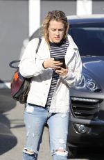 RILEY KEOUGH Leaves a Hair Salon in West Holywood 01/05/2017