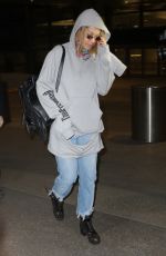 RITA ORA at Los Angeles International Airport 01/26/2017