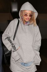 RITA ORA at Los Angeles International Airport 01/26/2017