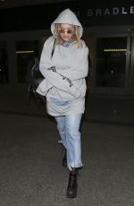 RITA ORA at Los Angeles International Airport 01/26/2017