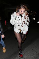 RITA ORA Leaves a Recording Studio in Los Angeles 01/27/2017