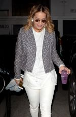 RITA ORA Leaves Meche Salon in Los Angeles 01/27/2017