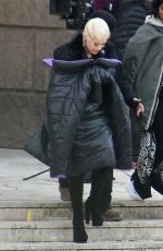 RITA ORA on the Set of Wonderwell in Rome 01/17/2017