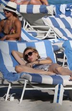 RITA RUSIC on the Beach in Miami 01/21/2017