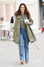 ROBIN TUNNEY Out for Shopping in Beverly Hills 01/04/2017