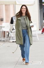 ROBIN TUNNEY Out for Shopping in Beverly Hills 01/04/2017