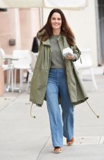 ROBIN TUNNEY Out for Shopping in Beverly Hills 01/04/2017