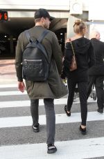 ROMEE STRIJD at LAX Airport in Los Angeles 01/24/2017