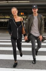 ROMEE STRIJD at LAX Airport in Los Angeles 01/24/2017