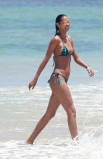 ROMEE STRIJD, JASMINE TOOKES and LAIS RIBEIRO in Biknis at a Beach in Trancoso 01/04/2017