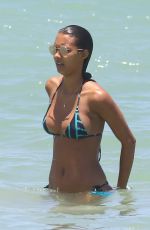 ROMEE STRIJD, JASMINE TOOKES and LAIS RIBEIRO in Biknis at a Beach in Trancoso 01/04/2017