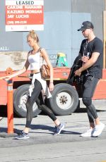 ROMEE STRIJD Out and About in West Hollywood 01/30/2017