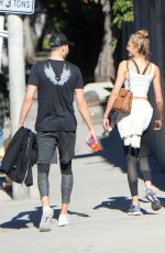 ROMEE STRIJD Out and About in West Hollywood 01/30/2017
