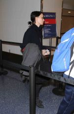 ROONEY MARA Arrives in Salt Lake City 01/20/2017